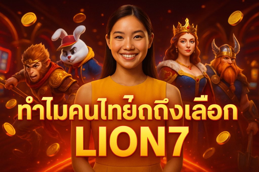 ทำไมคนไทยถึงเลือก LION7
