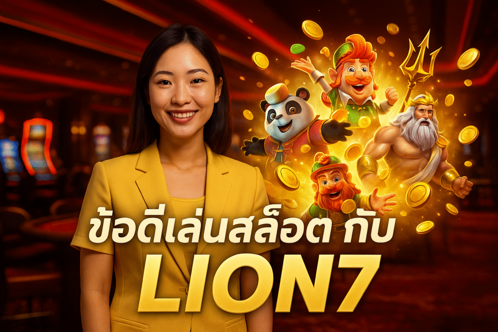 ข้อดีเล่นสล็อตกับ LION7