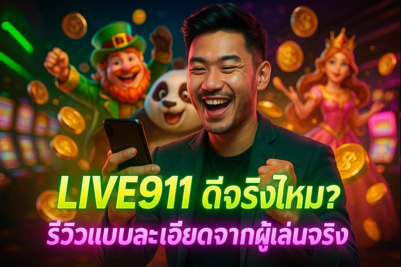 LIVE911 ดีจริงไหม? รีวิวแบบละเอียดจากผู้เล่นจริง