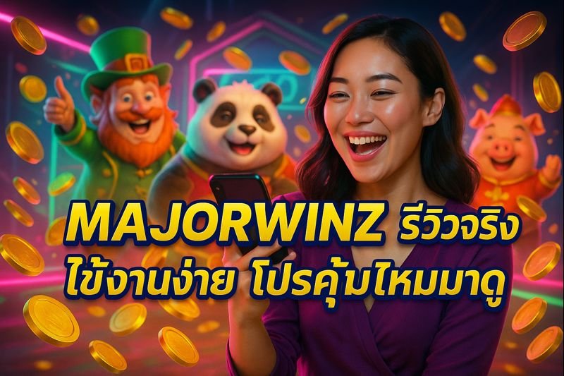 MAJORWINZ รีวิวจริง ใช้งานง่าย โปรคุ้มไหมมาดู