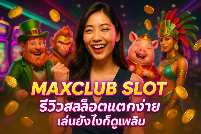 MAXCLUB SLOT รีวิวสล็อตแตกง่าย เล่นยังไงก็ดูเพลิน